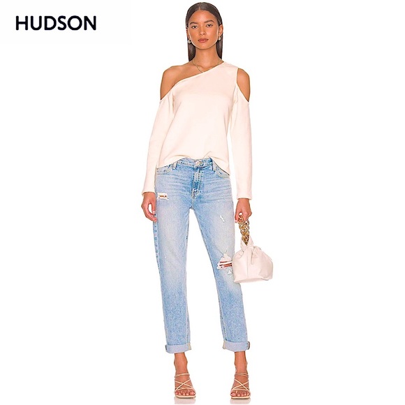 Hudson Jeans Denim - Hudson boyfriend mid rise ankle jeans sz 28